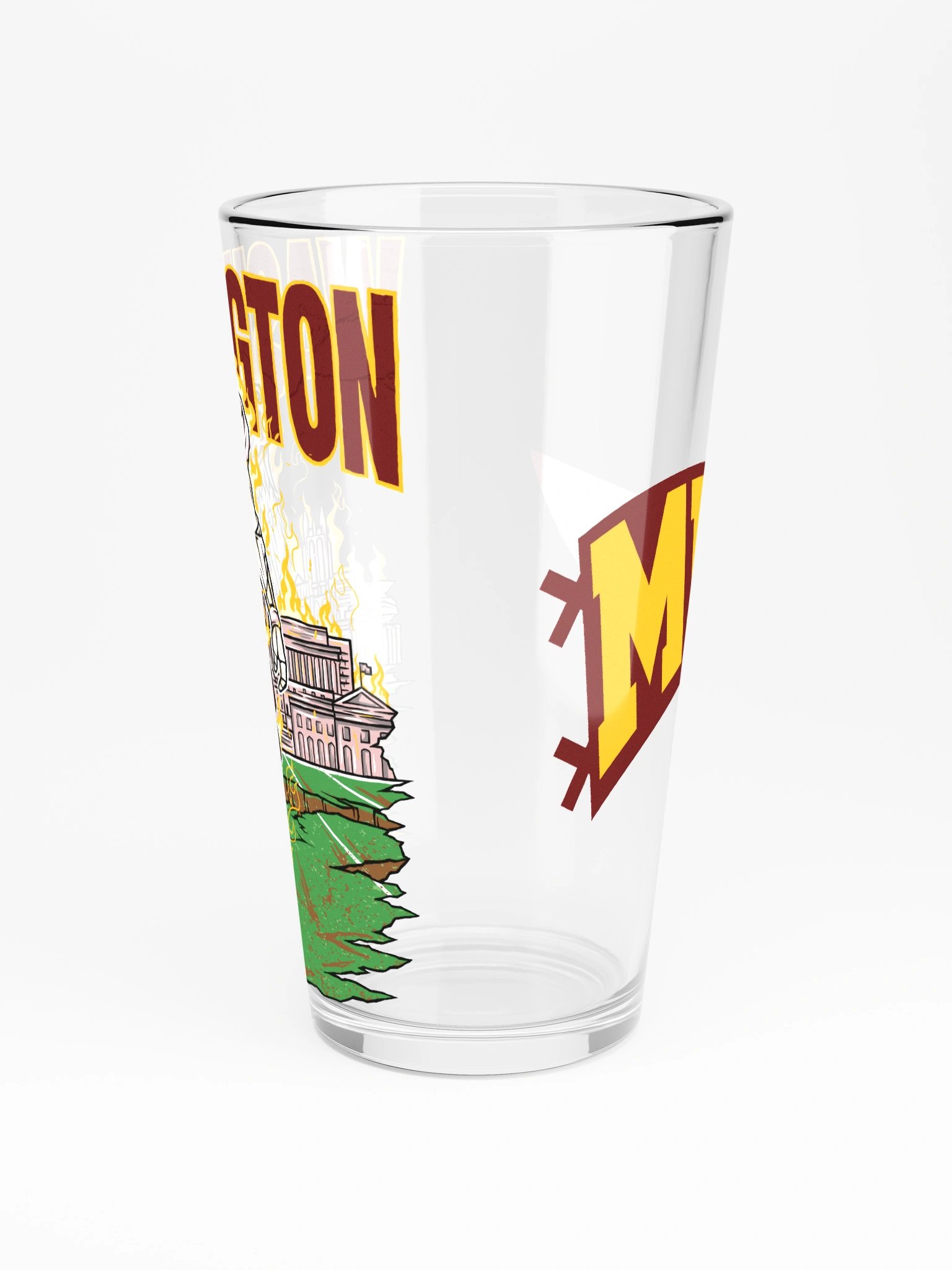 Washington D.C., Welcome to Football Pint Glass product image (4)