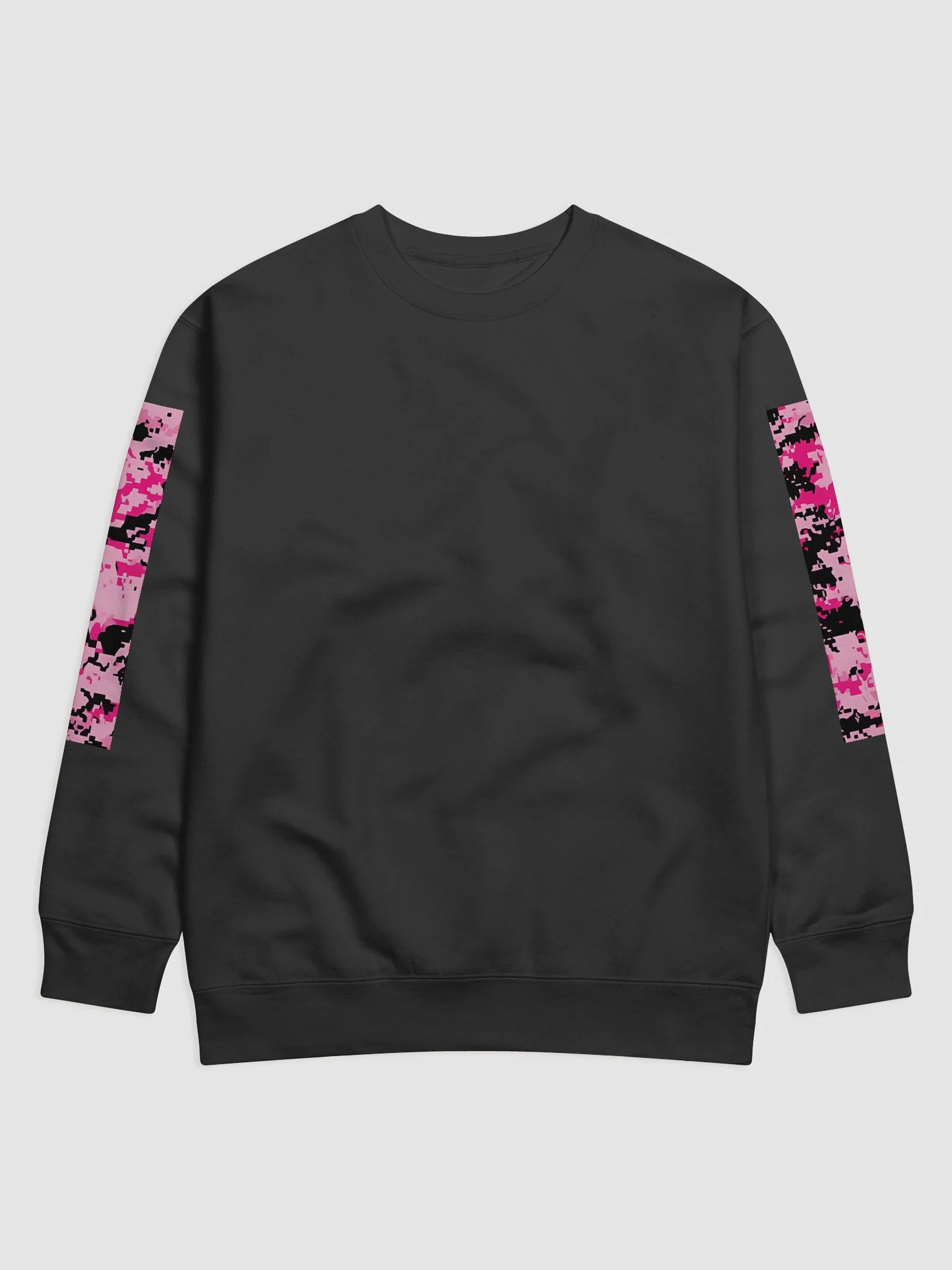 Pixelated Pink Camo Sweatshirt product image (1)