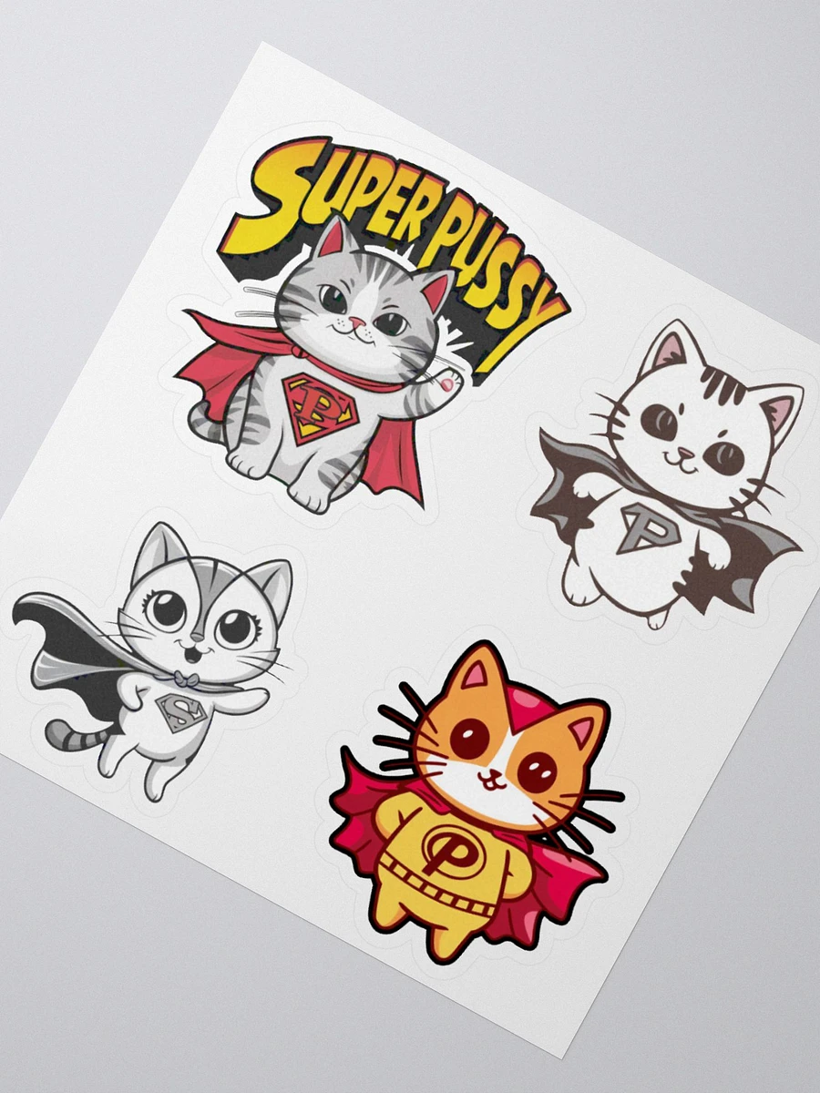 Super Pussy Vinyl Stickers sheet product image (4)