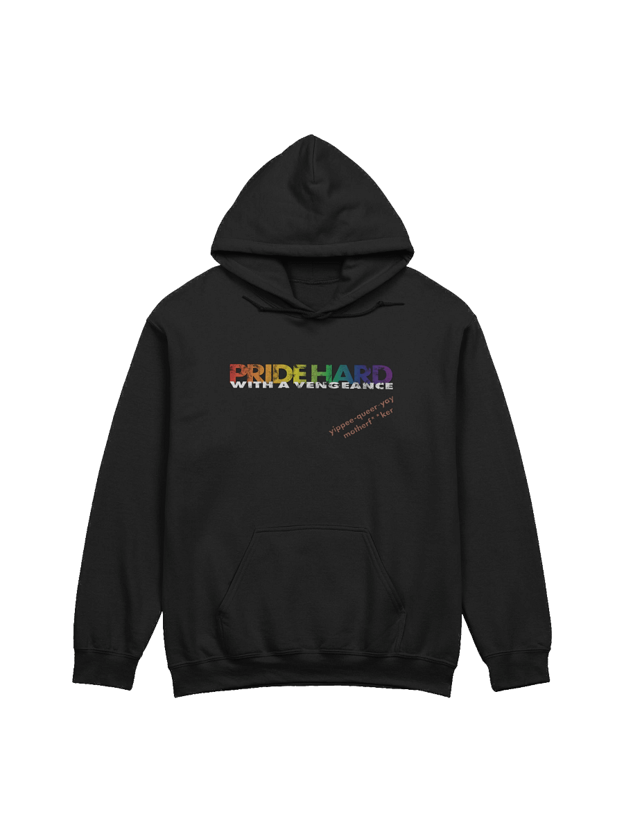 Rainbow "Pride Hard" Hoodie product image (1)
