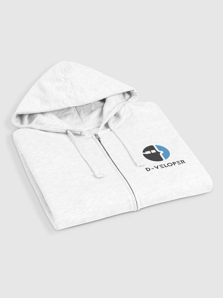 D-VELOPER Zip Up Hoodie light mode product image (4)