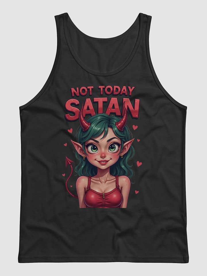 Not Today Satan Jersey Tank product image (2)