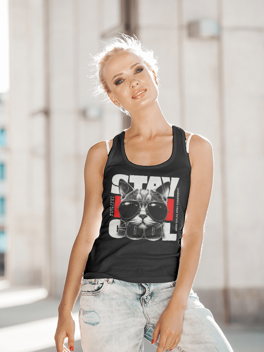 Stay Cool | Bella+Canvas Women's Flowy Muscle Tank product image (1)