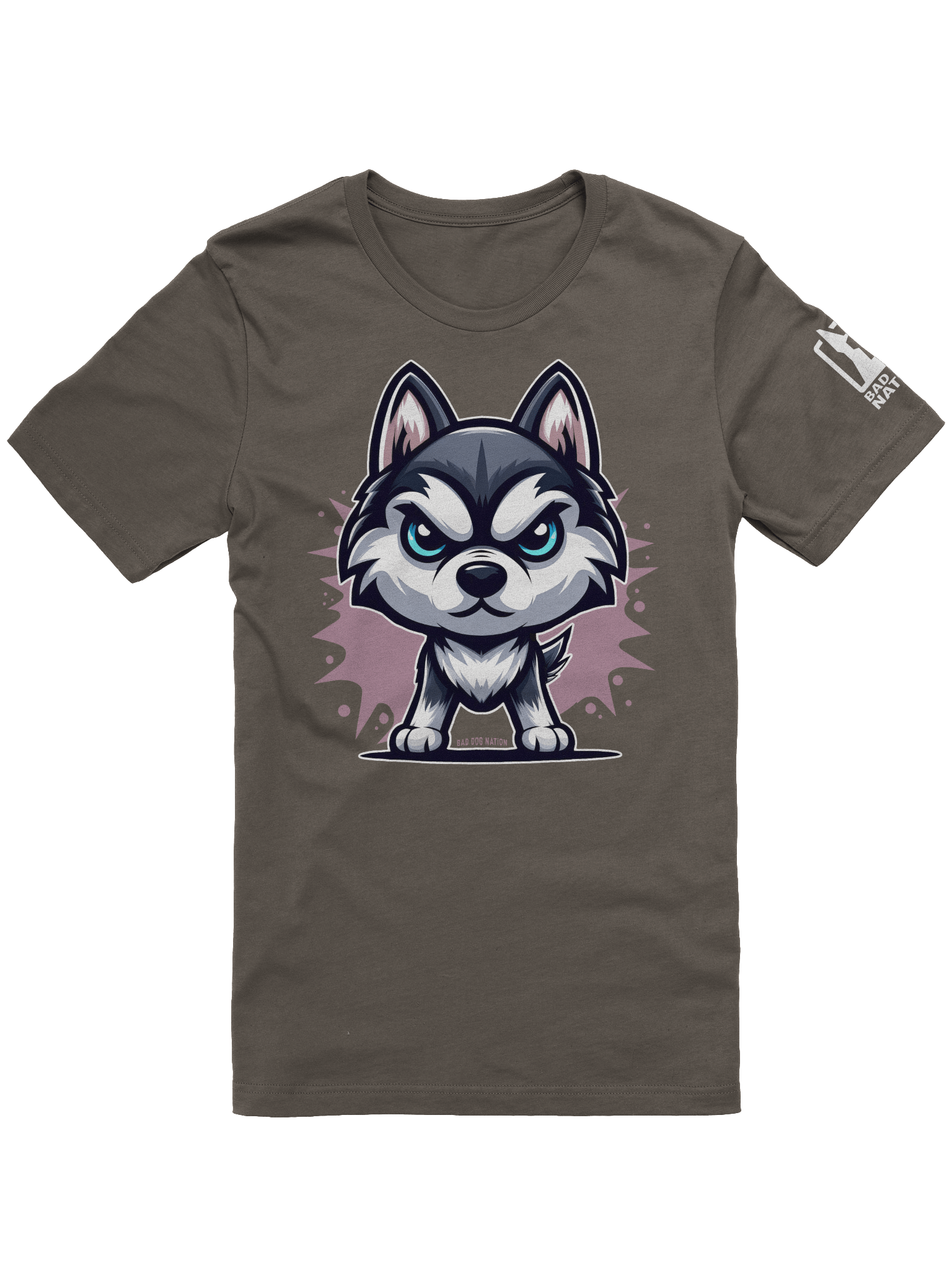Husky Angry Pup - Premium Unisex T-shirt product image (2)