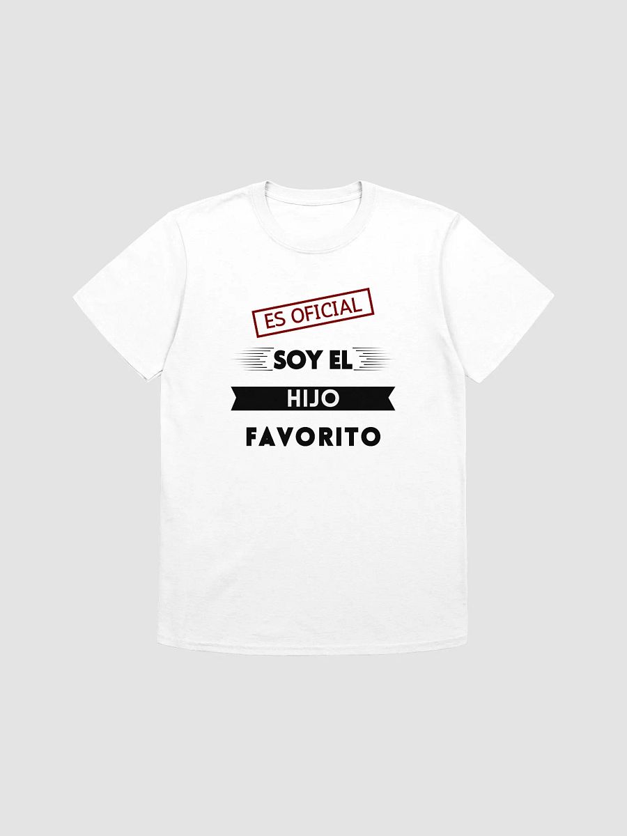 classic son t-shirt Es oficial soy el hijo favorito product image (5)