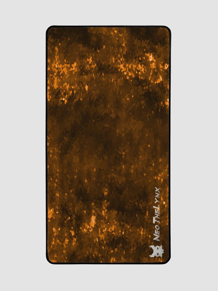 Orange Shards Desk Mat product image (2)