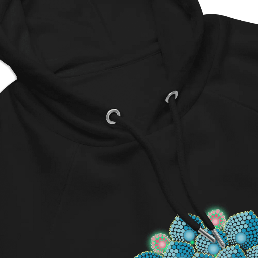 Summer Rain Mandala Unisex Eco Hoodie product image (9)