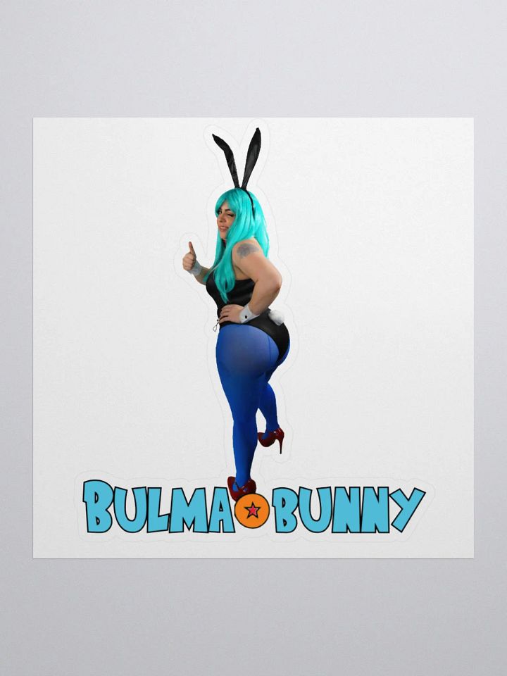Bulma Bunny KissCut Sticker product image (1)