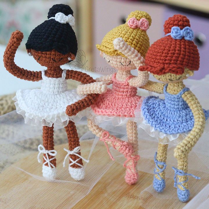 Patron Ballerina Amigurumi (descarga digital) product image (2)