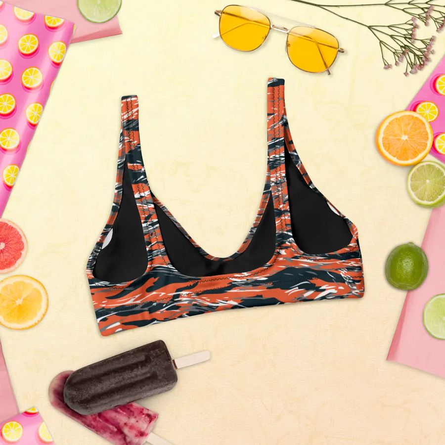 Tiger Camo Padded Bikini Top product image (11)