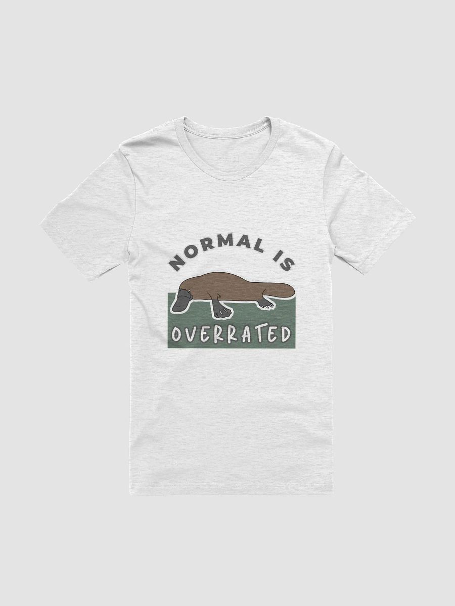 Platypus T-Shirt: Normal is Overrated product image (1)
