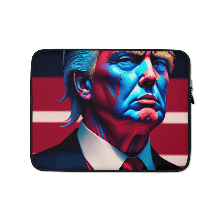 Blue and Red Laptop Sleeve product image (1)