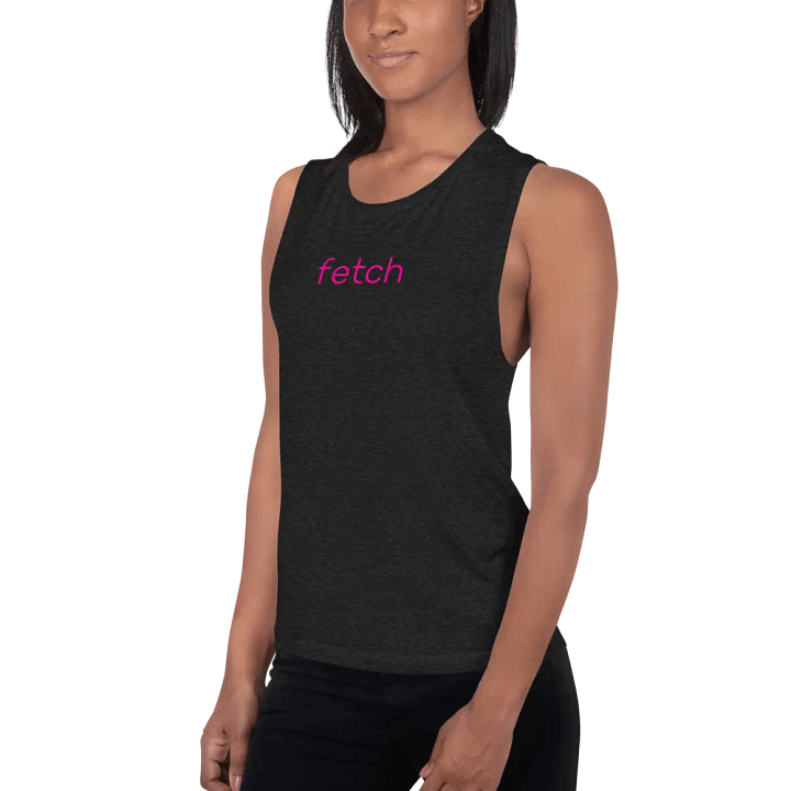 fetch ladies muscle tank top product image (1)