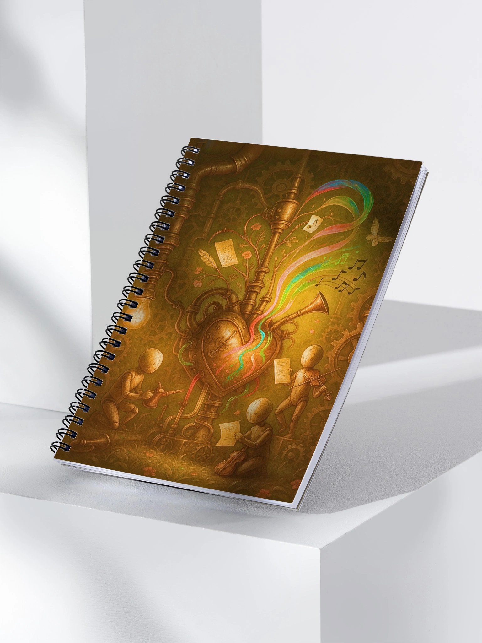 Steampunk Symphony - Spiral Journal Notebook product image (10)