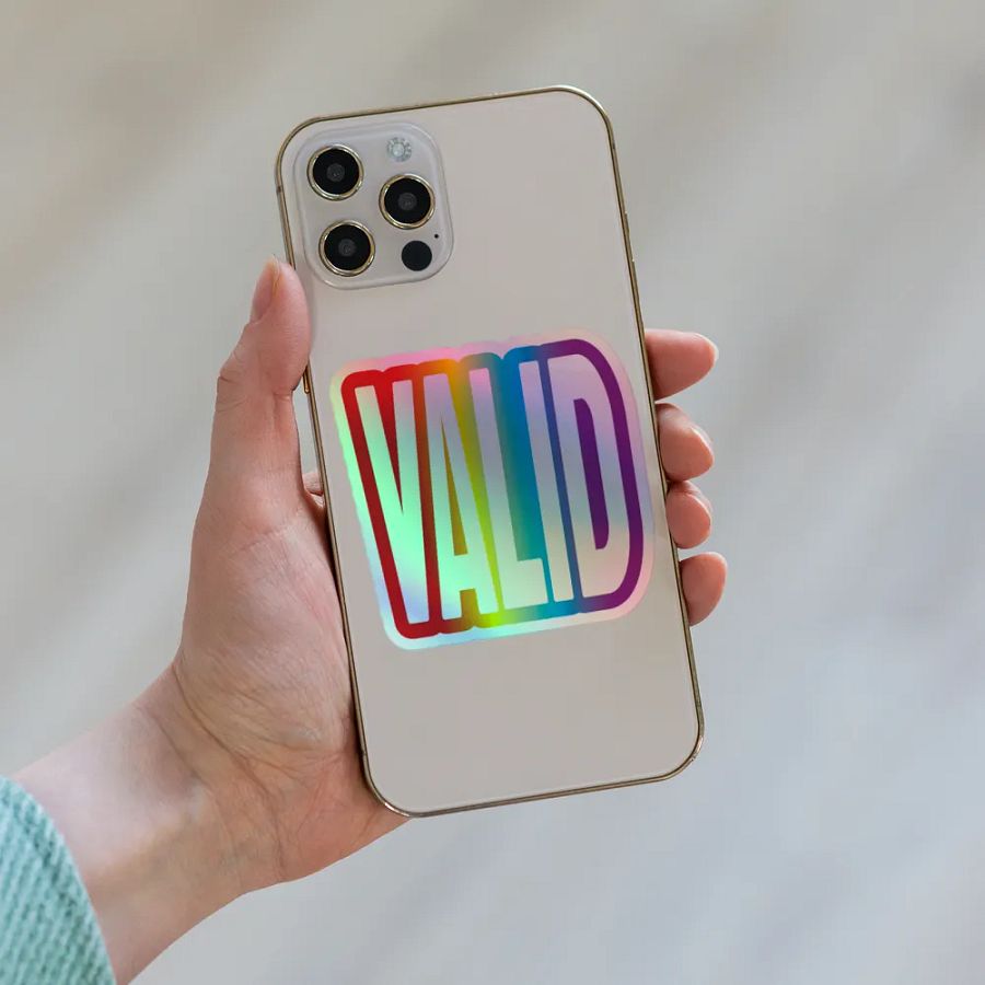 VALID Holographic Sticker product image (6)