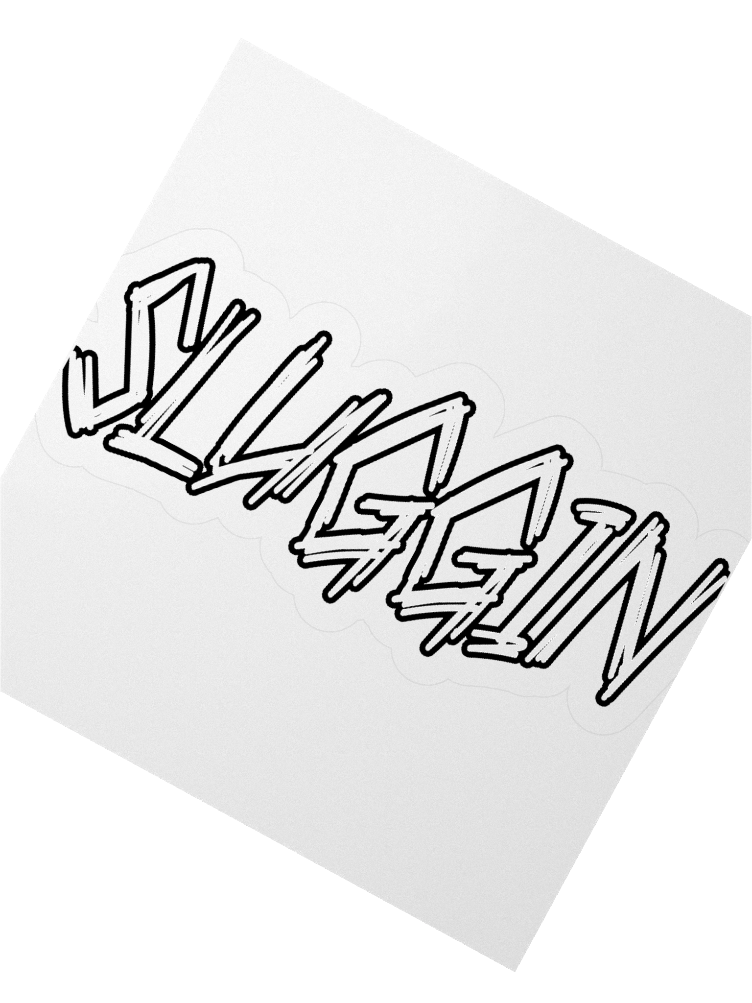 Sluggin Kiss Cut Sticker product image (8)