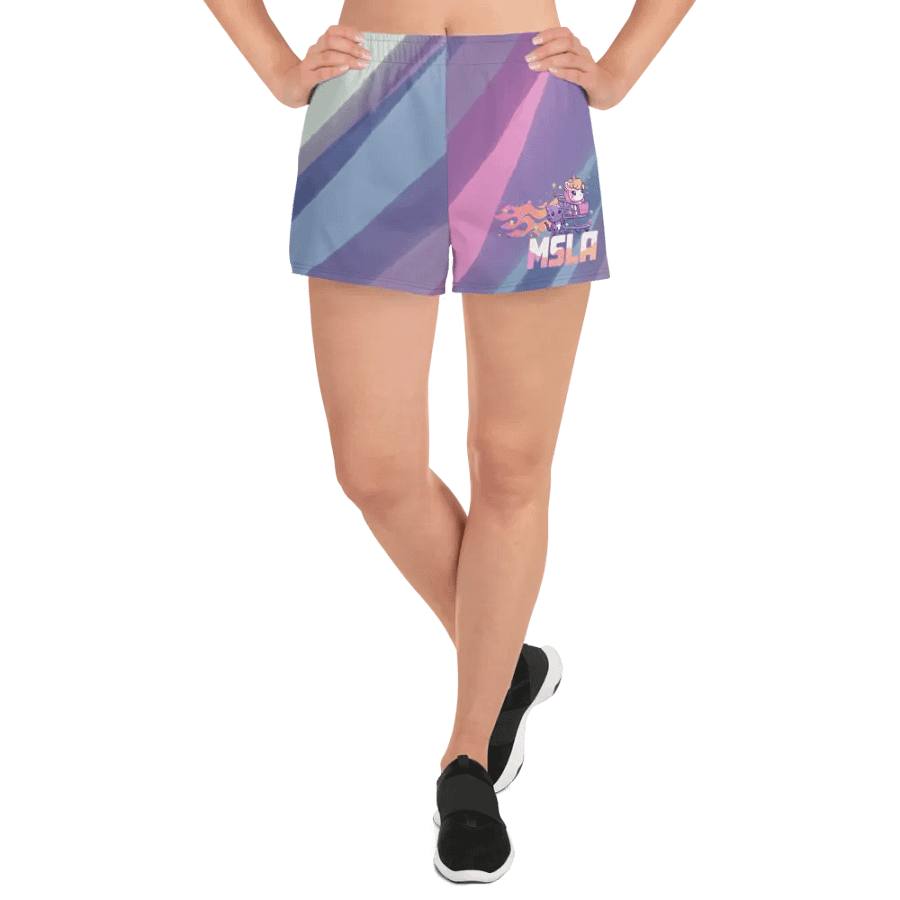 MSLA Sparkles Amigos - Women's Athletic Short Shorts product image (7)