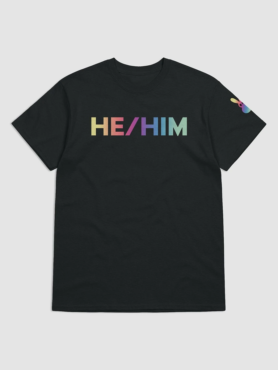 He/Him Heavyweight T-shirt product image (2)