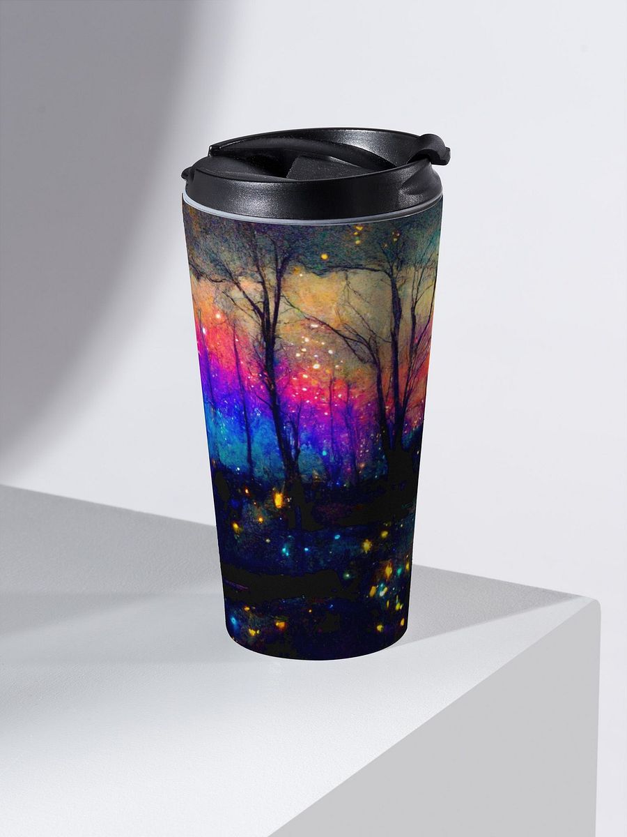 Surreal Sunset Silhouette Travel Mug product image (2)