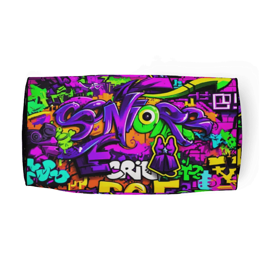 Urban Style: Graffiti Duffel Bag - The Ultimate Gym Companion product image (4)