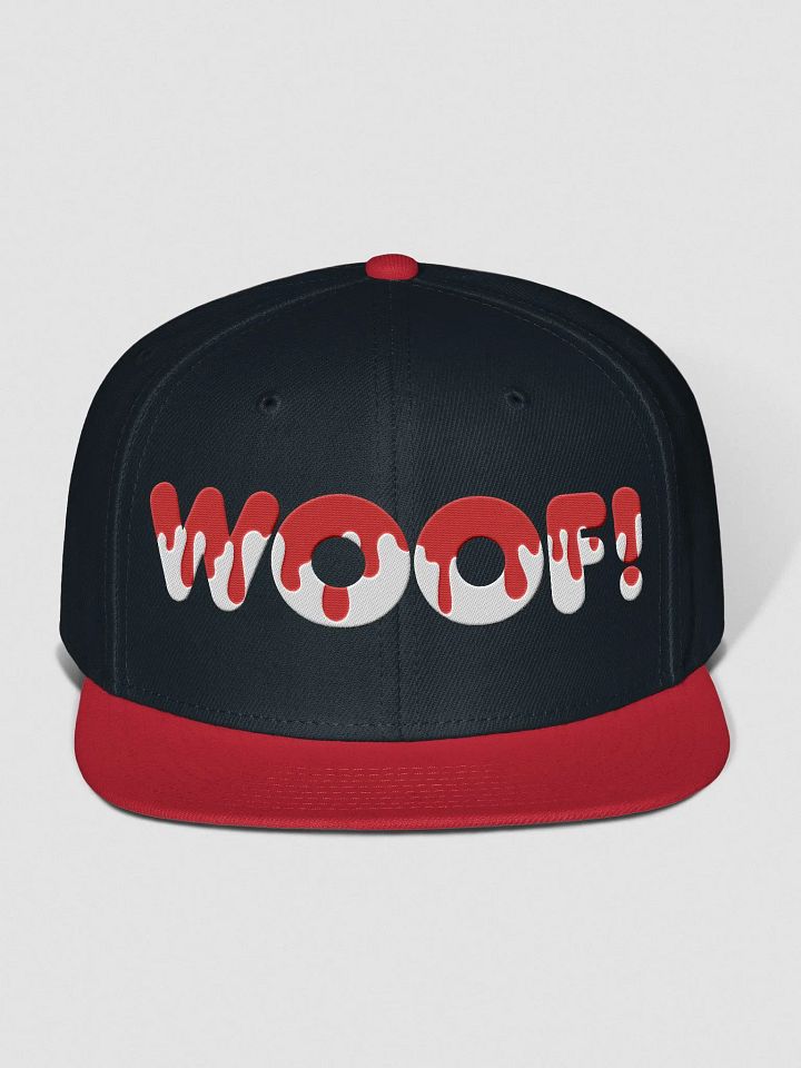 Speak Hat - WOOF! - Red Drip product image (1)