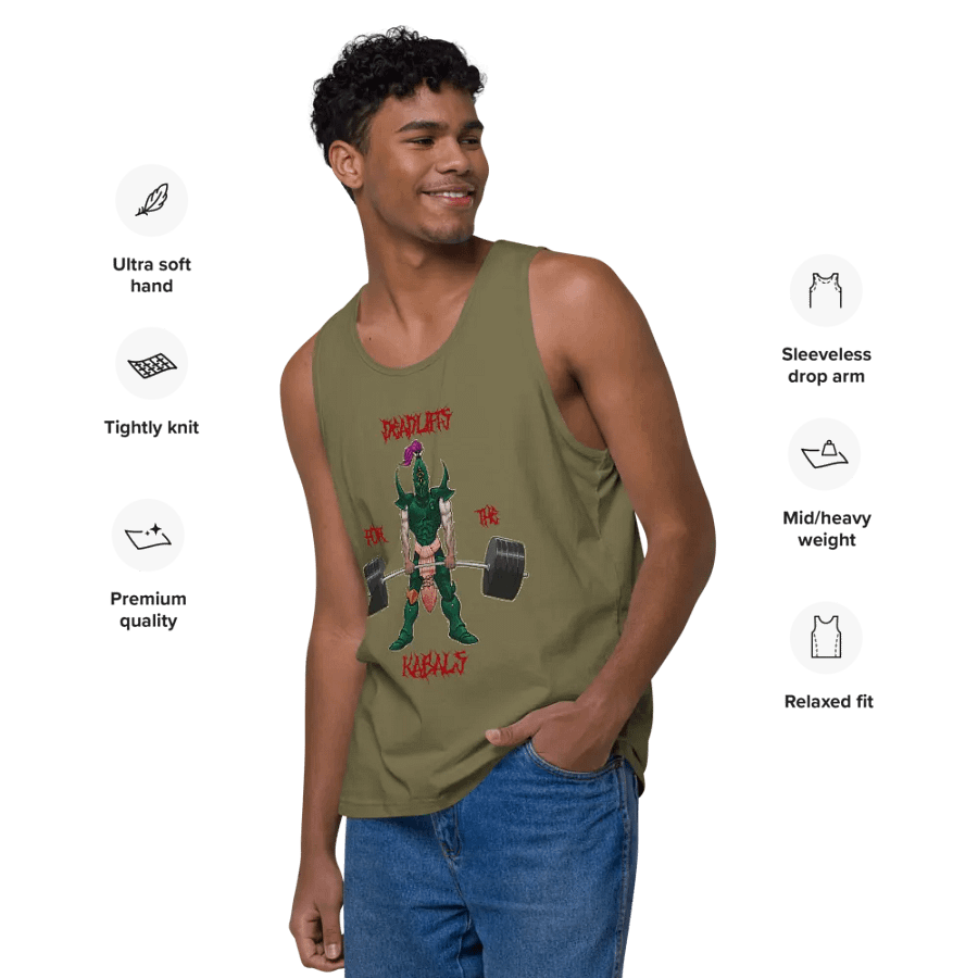 Deadlifts For The Kabals - Tank product image (12)