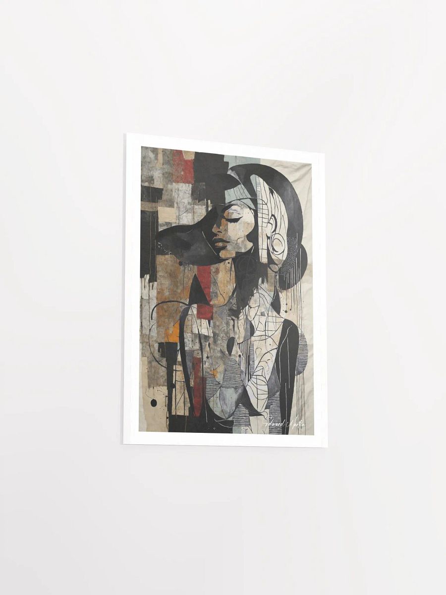 'Claire' by Edward Martin-Geometric Expression Matte Poster product image (4)