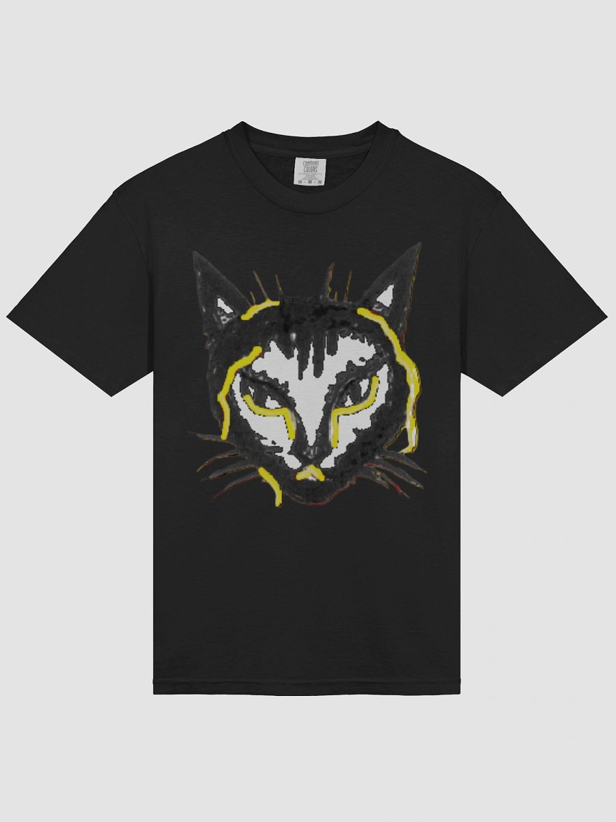 Mustard NecroCat T-Shirt product image (3)