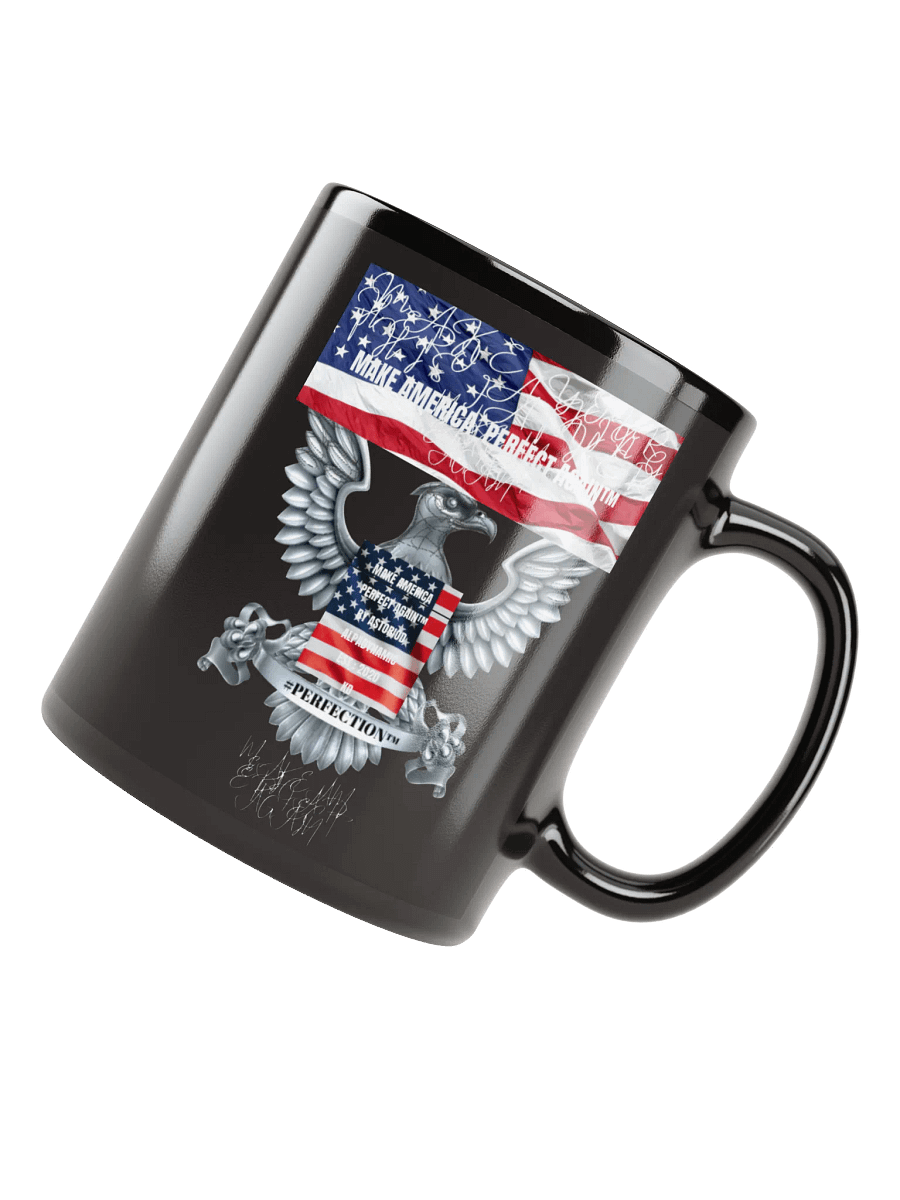 Mapa™ American Eagle Black Glossy Mug product image (8)
