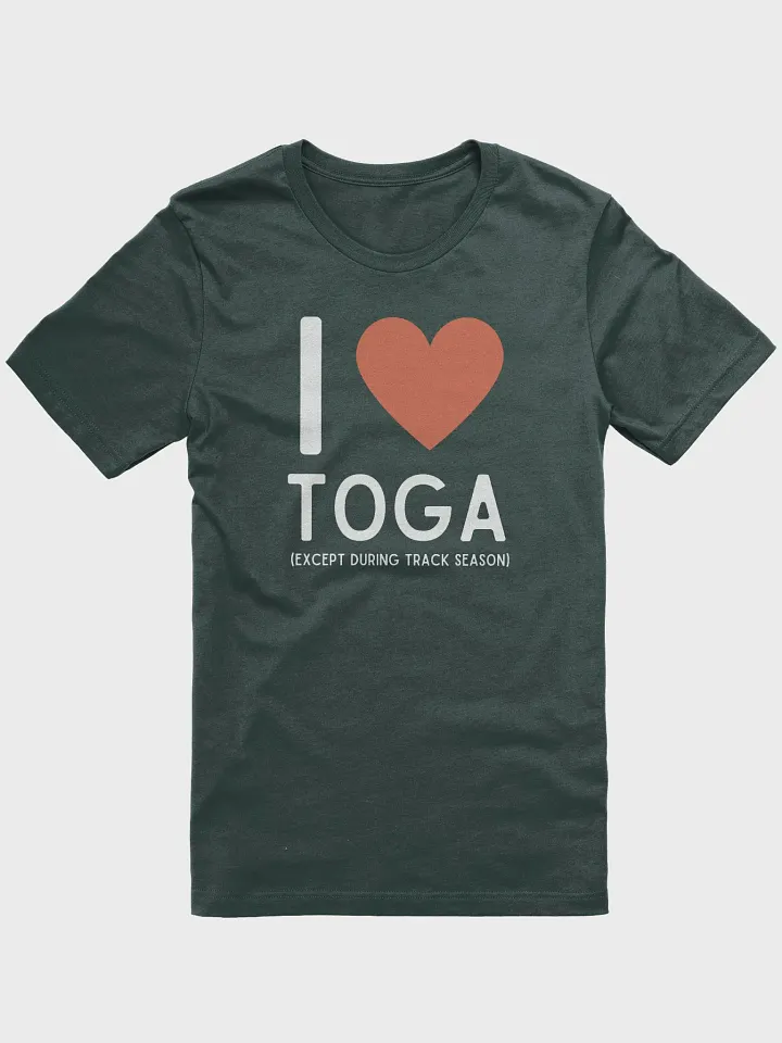 I ❤️ TOGA Bella+Canvas Supersoft T-Shirt product image (1)