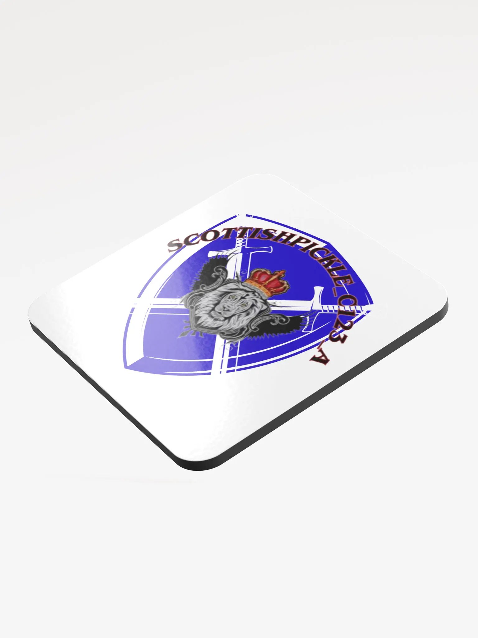 Cork gloss coaster product image (3)