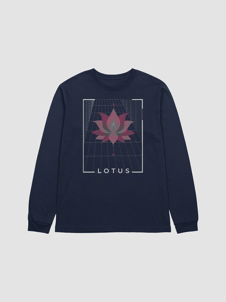 Lotus Icon Vaporwave Long Sleeve product image (1)