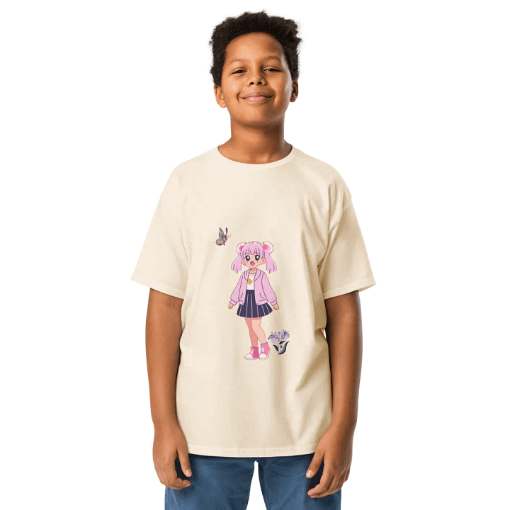 Chibi Anime Girl Youth Delight Tee product image (1)