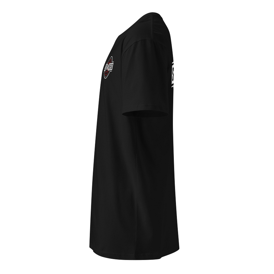 BLACK AND RED T-shirt LOGO''STAMPED' product image (3)