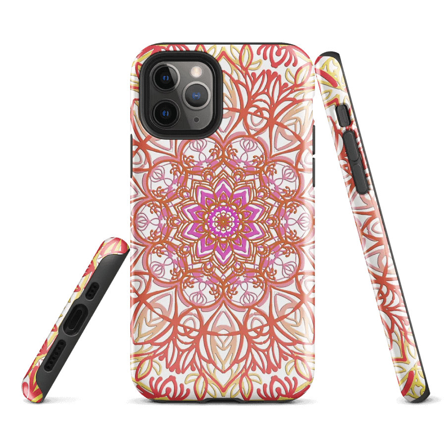 Radiant Mandala iPhone® Tough Case product image (3)