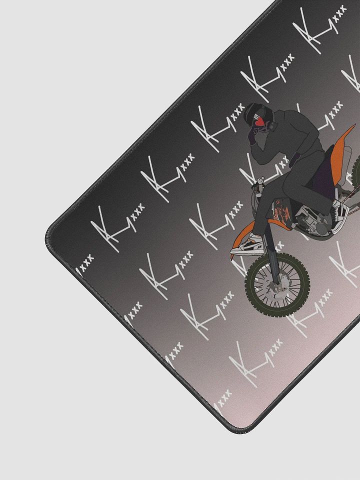 Signature backdrop w/ Heart-hand on Bike Front and Center S product image (2)