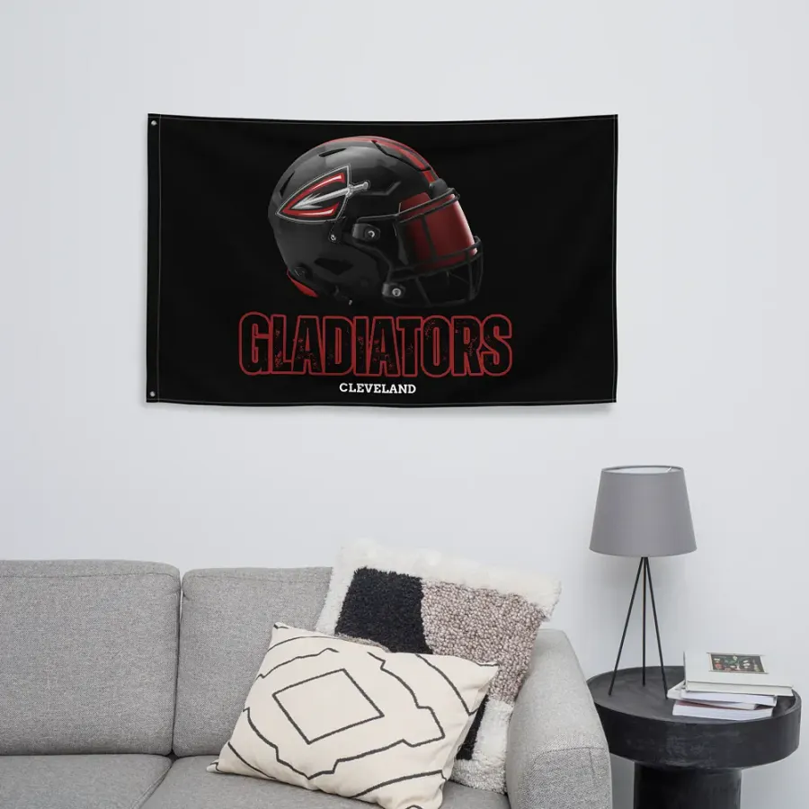 Cleveland Gladiators Team Flag product image (8)