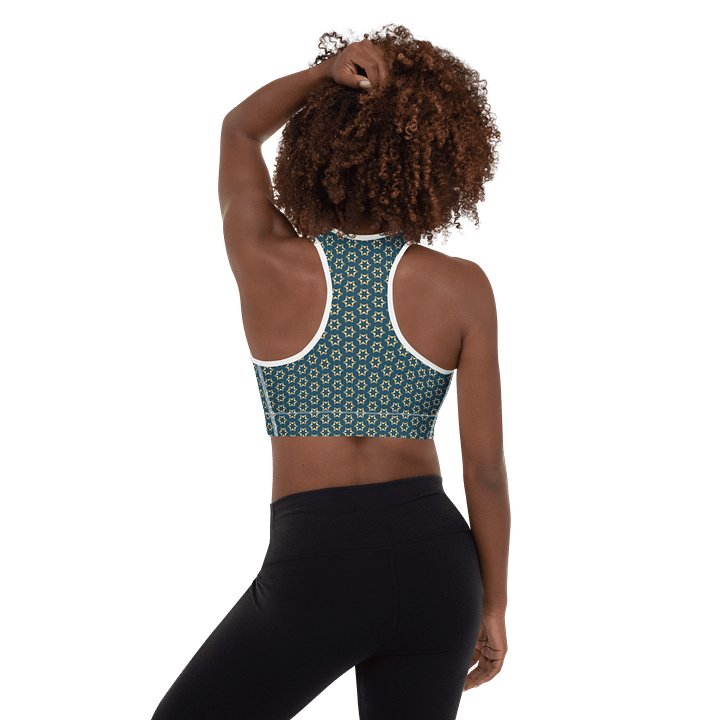 Seashell and Starfish Padded Sports Bra product image (2)