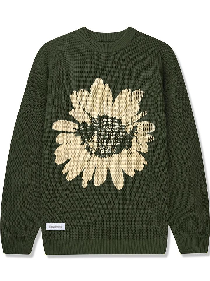 Sunflower Knit Sweater, Army product image (1)