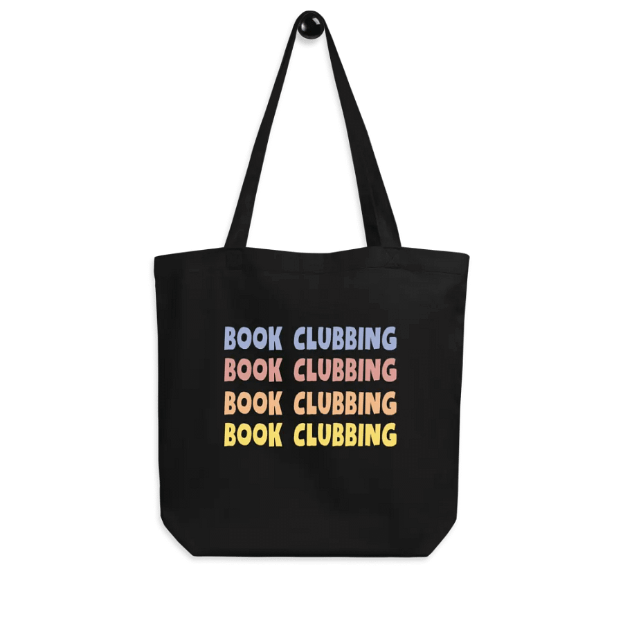 Book Clubbing Bookish Humour Tote Bag product image (3)