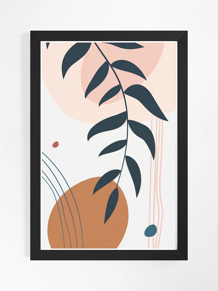 Ethereal Botanical Bliss Framed Poster product image (1)