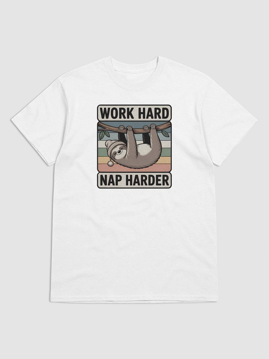 Work Hard Nap Harder Non-Sacral Tshirt (Unisex) product image (2)