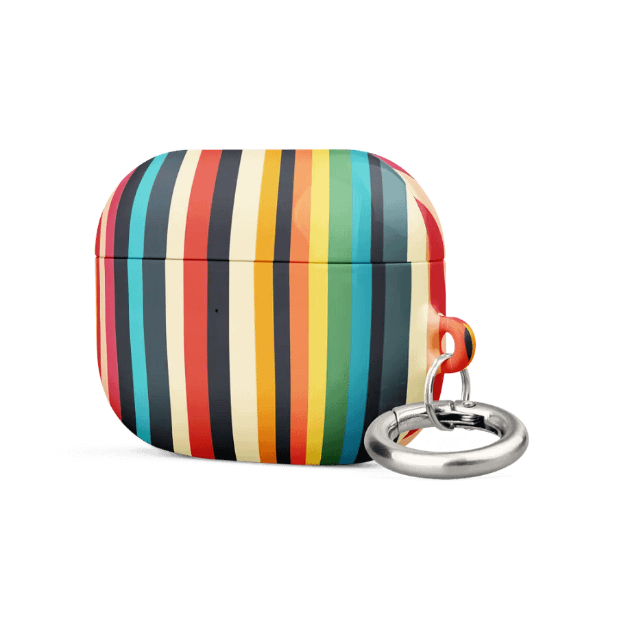 Stripes of Autism AirPods Case product image (2)