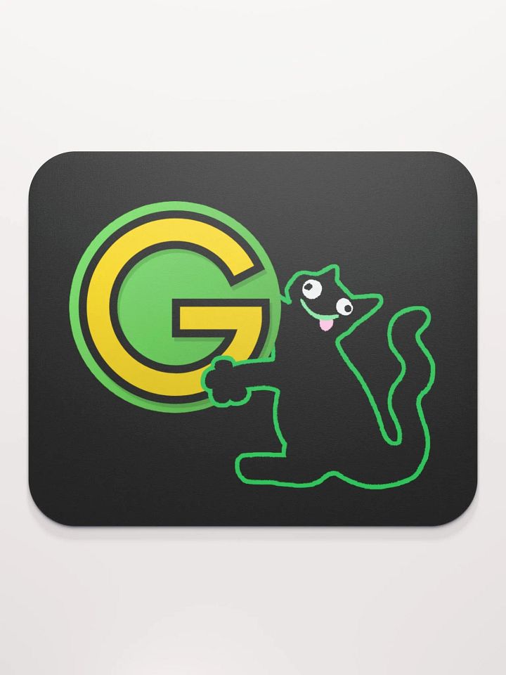 Mousepad - Derpcat holding 2025 Logo product image (2)