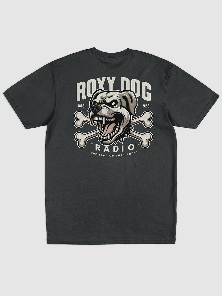Roxy Dog Radio Custom T-Shirt Printed on Back product image (2)