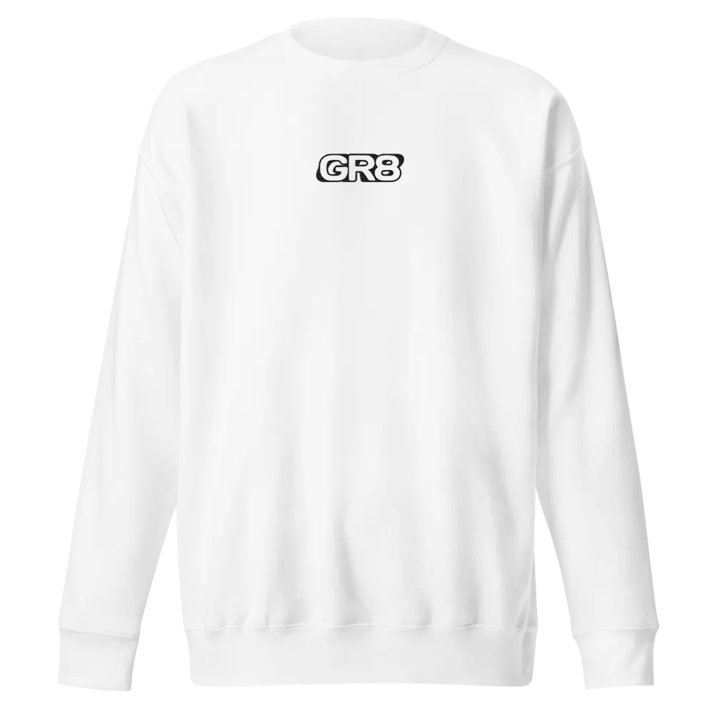 GR8 Minimal Embroidered Sweatshirt (Light Ver.) product image (1)