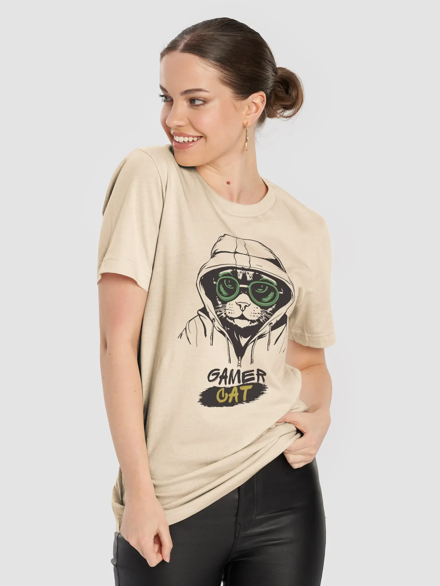 Gamer Cat T-Shirt product image (5)