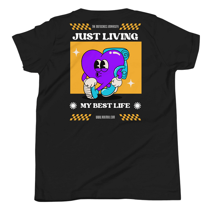 Living My Best Life Youth Tee product image (1)