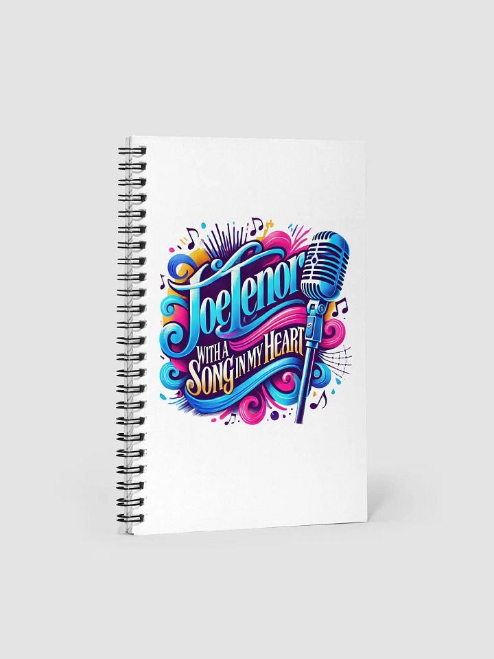 JoeTenor Spiral Notebook product image (1)