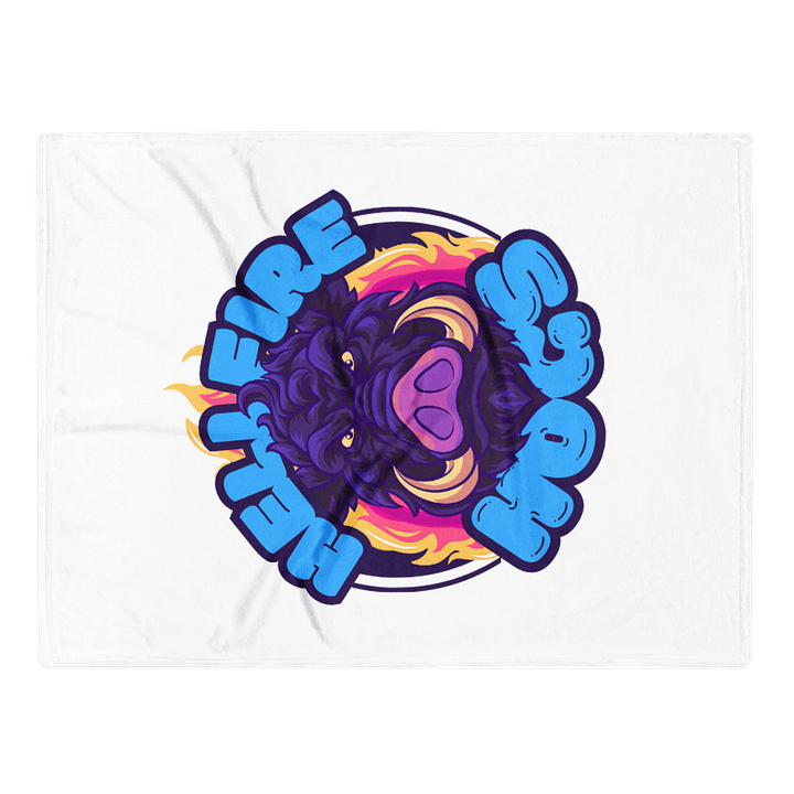 Hellfire Hogs Team Throw Blanket product image (1)